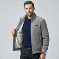 Chaqueta para hombre con forro de piel sintética