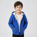 MOLETÓN INFANTIL FORRADO CON PELUCHE Y CAPUCHA