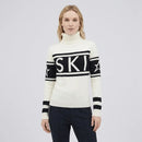 SUÉTER FEMENINO DE CUELLO ALTO NAVY SKI