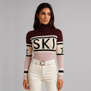 SUÉTER FEMENINO DE CUELLO ALTO NAVY SKI