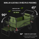 SOLUCIÓN MÓVIL DE CARGA Y DESCANSO - CARRO PLEGABLE 2 EN 1