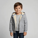 MOLETÓN INFANTIL FORRADO CON PELUCHE Y CAPUCHA