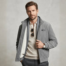 Chaqueta para hombre con forro de piel sintética