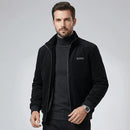 Chaqueta para hombre con forro de piel sintética