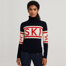 SUÉTER FEMENINO DE CUELLO ALTO NAVY SKI